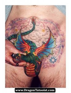 Dragon Tattoo Genital 06